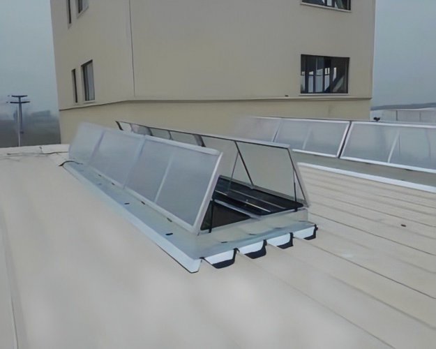 一字型消防電動排煙天窗